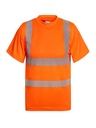 Korntex Hi-Vis T-Shirt Broken Reflex EN 20471, neonorange, 3XL