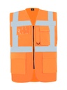 Korntex Multifunktionswarnweste CF EN 20471, neonorange, 5XL