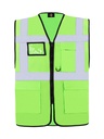 Korntex Multifunktionsweste CF, neongrün, 3XL