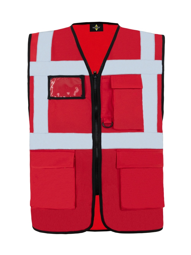 Korntex Multifunktionsweste CF, rot, M