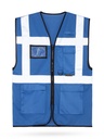 Korntex Mesh Multifunktionsweste, blau, XL
