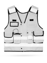 Korntex taktische Einsatzweste Premium EN 17353, weiss, XXL/4XL