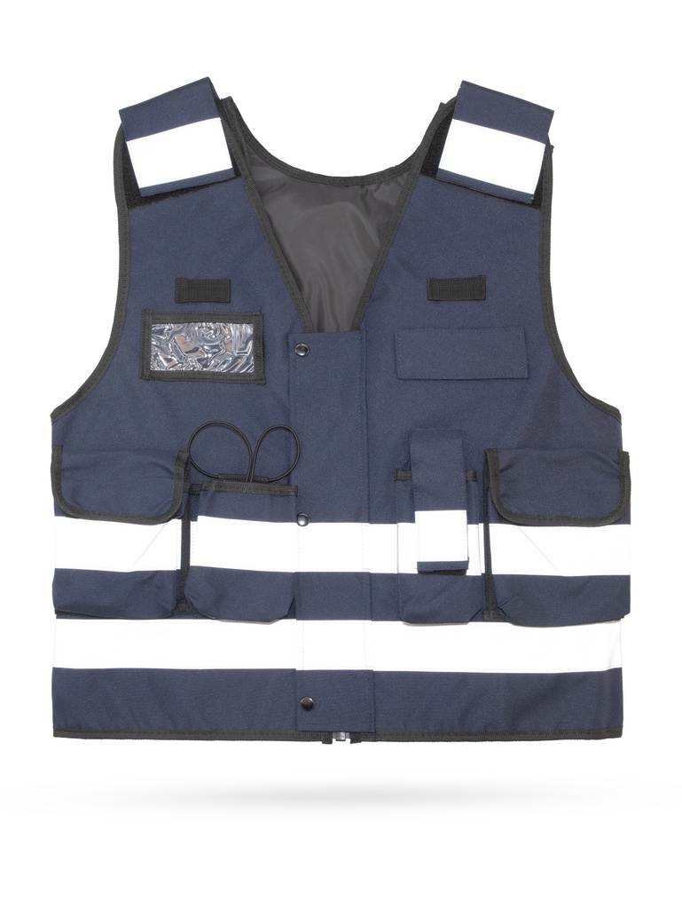 Korntex taktische Einsatzweste Premium EN 17353, navyblau, XXL/4XL