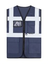 Korntex Hybrid Mesh Multifunktionsweste , navyblau, 4XL