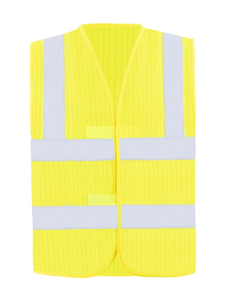 Korntex Warnweste flammenhemmend EN 14116, neongelb, S