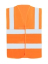 Korntex Warnweste flammenhemmend EN 14116, neonorange, 3XL