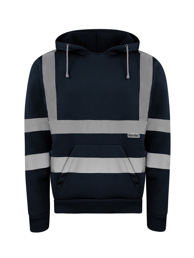 Korntex Hoodie, navyblau, S