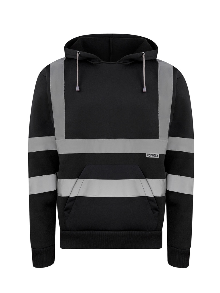 Korntex Hoodie, schwarz, S