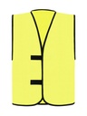 Korntex Kennzeichnungsweste, neongelb, L