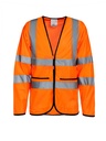 Korntex Hi-Vis leichte Warnjacke EN 20471, neonorange, S