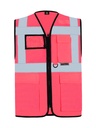 Korntex Multifunktionsweste, neonpink, S