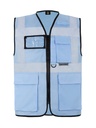 Korntex Multifunktionsweste, hellblau, 5XL