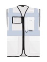 Korntex Multifunktionsweste, weiss, 3XL