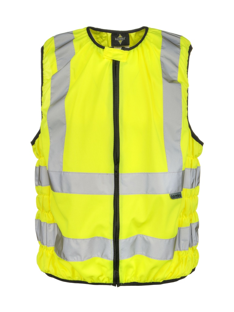 Korntex Hi-Vis Warnweste Motorrad EN 20471, L