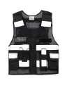 Korntex taktische Mesh Einsatzweste, schwarz, M/XL