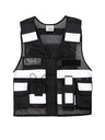Korntex taktische Mesh Einsatzweste, schwarz, M/XL