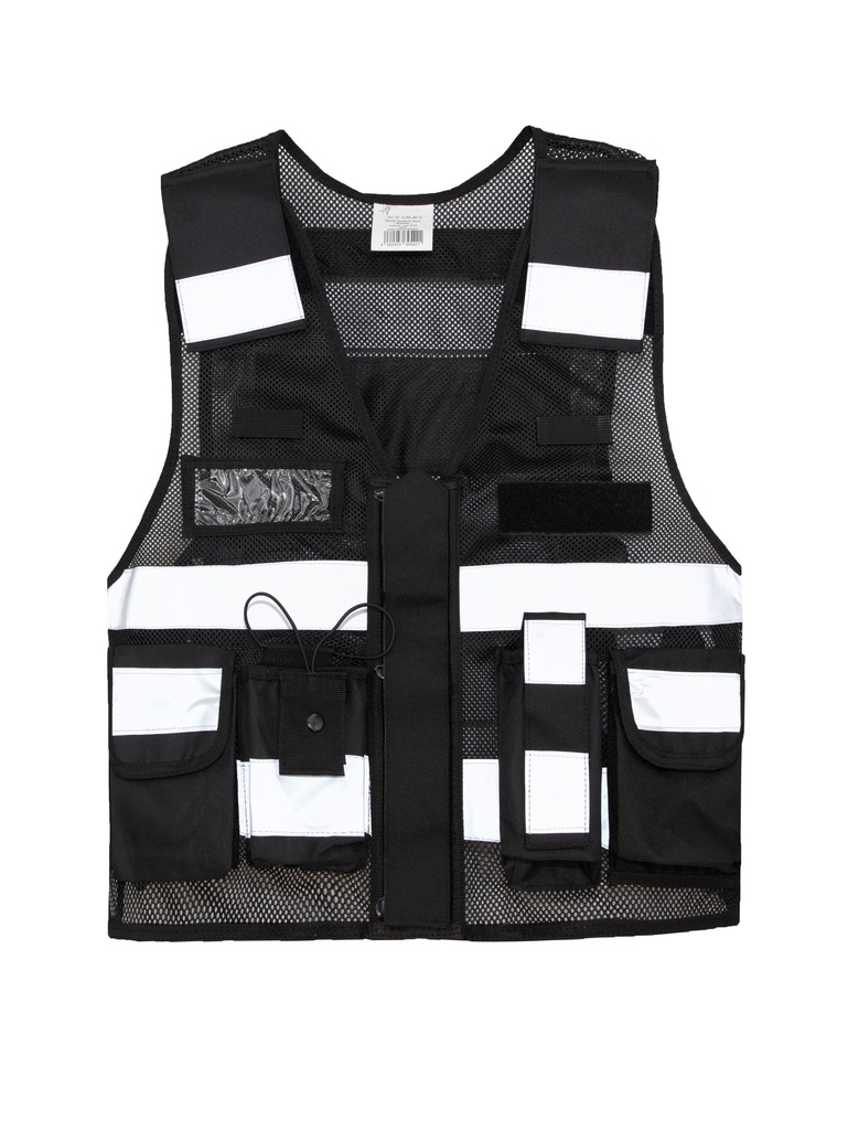 Korntex taktische Mesh Einsatzweste, schwarz, XXL/4XL