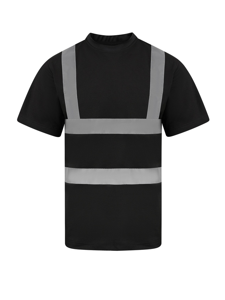 Korntex Poly-Cotton T-Shirt EN 13758, schwarz, S