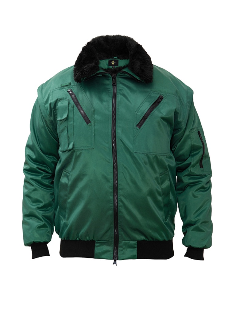 Korntex Pilotenjacke, grün, M