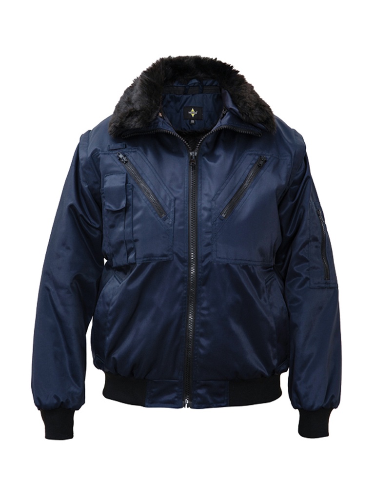 Korntex Pilotenjacke, navyblau, 5XL