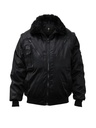 Korntex Pilotenjacke, schwarz, XS
