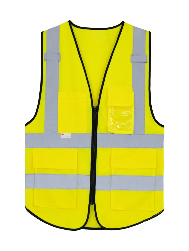 Korntex Multifunktionswarnweste Premium EN 20471 , neongelb, S/M