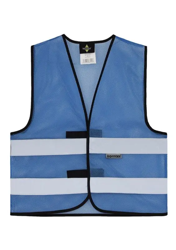 Korntex Mesh Funktionsweste, blau, 5XL