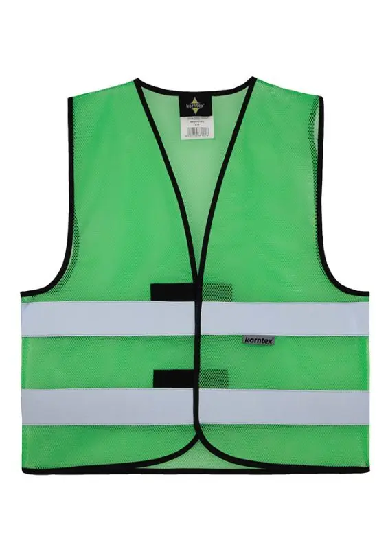Korntex Mesh Funktionsweste, grün, 5XL