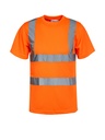Korntex Hi-Vis T-Shirt EN 20471, neonorange, 4XL