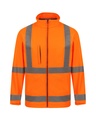 Korntex Hi-Vis Softshelljacke EN 20471, neonorange, L