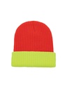 Korntex Beanie zwei farbig, orange/gelb