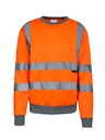 Korntex Hi-Vis Sweatshirt EN 20471, neonorange, S
