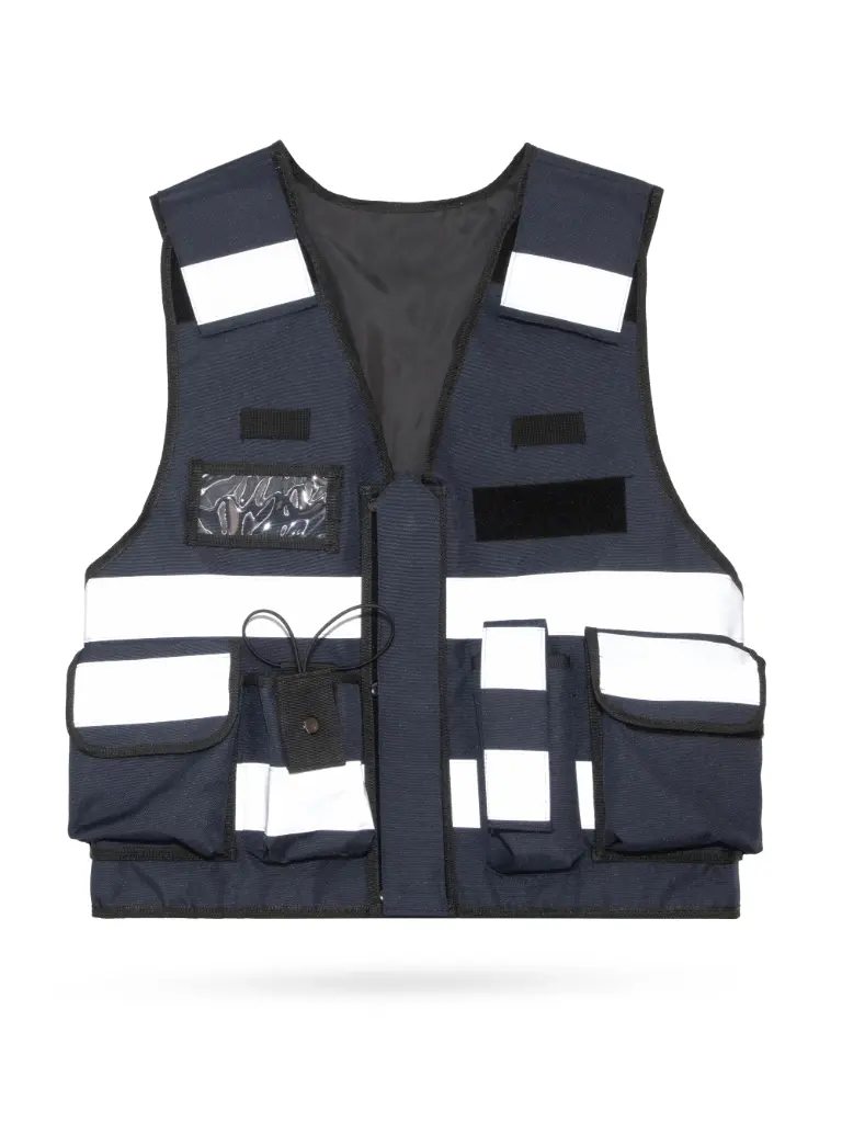 Korntex taktische Einsatzweste Basic, schwarz, M/XL