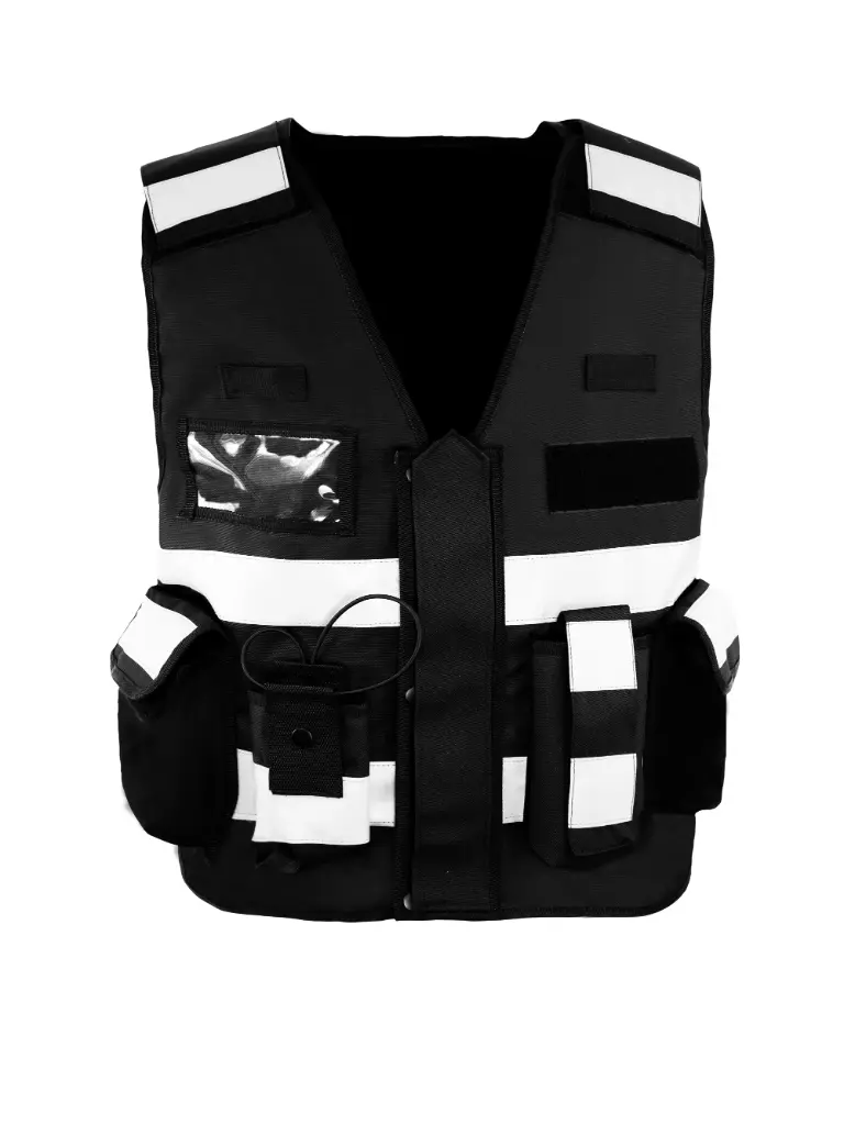 Korntex taktische Einsatzweste Basic, schwarz, M/XL