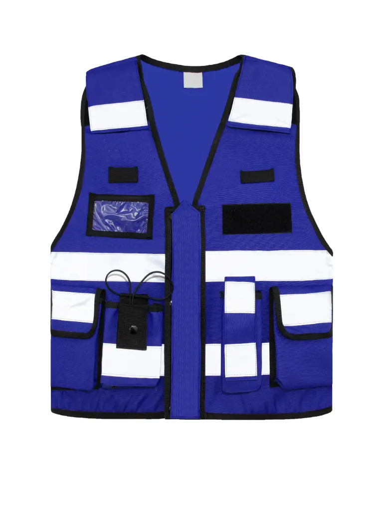 Korntex taktische Einsatzweste Basic, royalblau, XXL/4XL