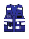 Korntex taktische Einsatzweste Basic, royalblau, XXL/4XL