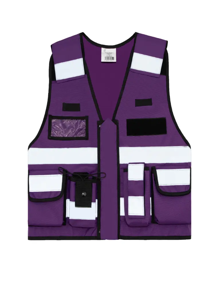 Korntex taktische Einsatzweste Basic, violett, XXL/4XL