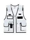 Korntex taktische Einsatzweste Basic, weiss, XXL/4XL