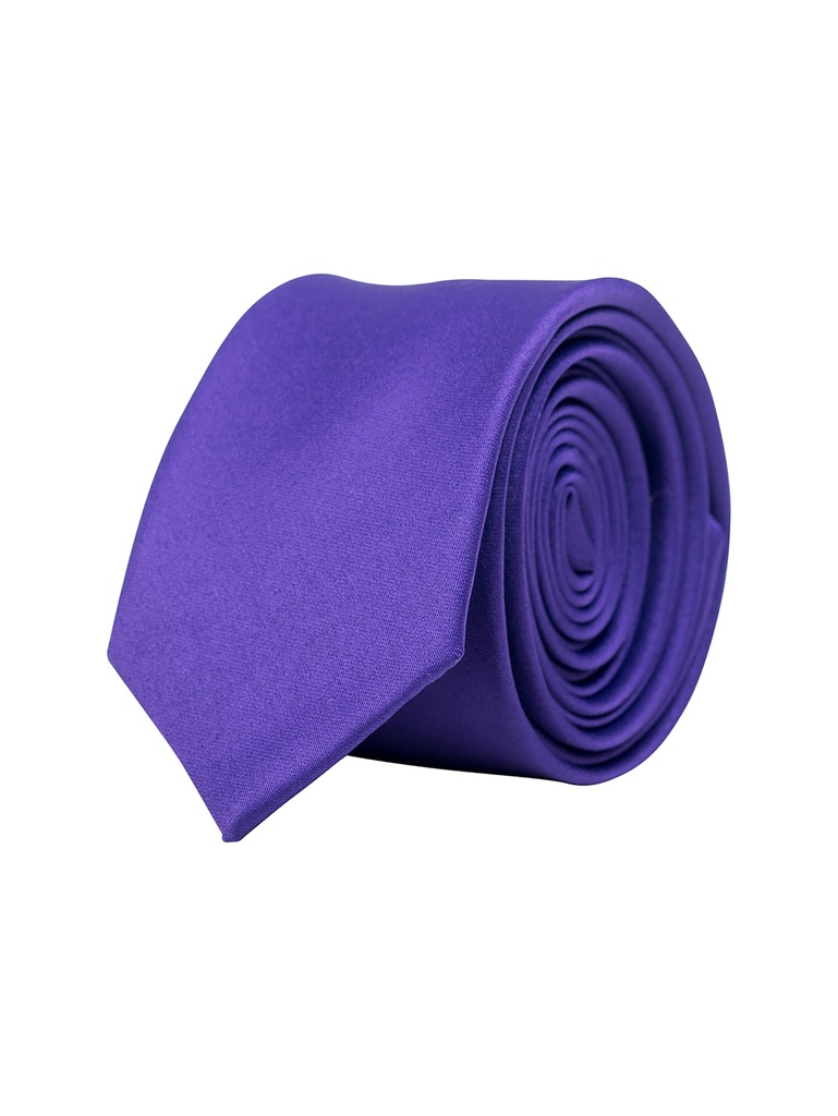 Korntex Krawatte Schmal, dunkelviolett