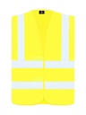 Korntex Warnweste mit vier Reflexstreifen EN 20471, neongelb, XL