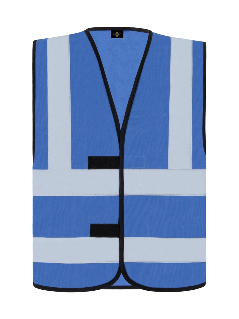 Korntex Funktionsweste mit vier Reflexstreifen, blau, S