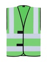 Korntex Funktionsweste mit vier Reflexstreifen, grün, 4XL