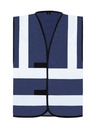 Korntex Funktionsweste mit vier Reflexstreifen, navyblau, XXL