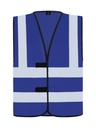 Korntex Funktionsweste mit vier Reflexstreifen, royalblau, L