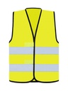 Korntex Warnweste mit schwarzem Saum EN 20471, neongelb, S