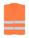 Korntex Warnweste Basic EN 20471, neonorange, XL