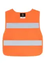 Korntex Kinderponcho, neonorange, M