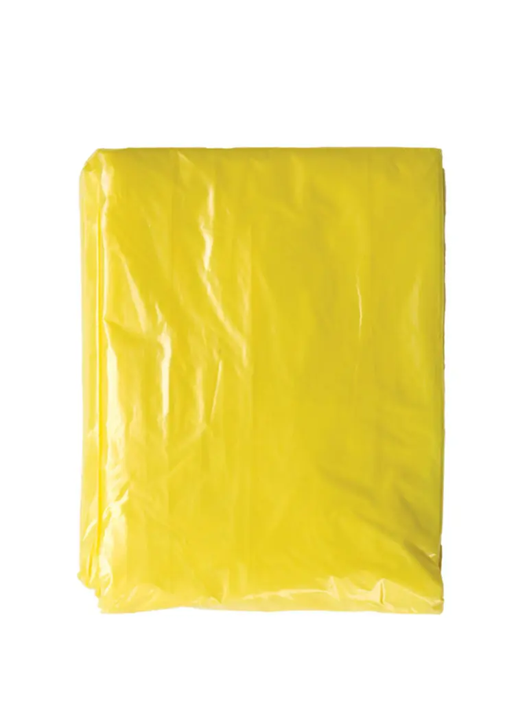 Korntex Einweg Regenponcho, gelb
