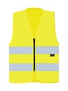 Korntex Warnweste mit Reissverschluss EN 20471, neongelb, S
