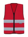 Korntex Funktionsweste mit Reissverschluss, rot, XXL